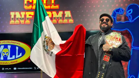 Andrade El Ídolo tiene claros sus siguientes objetivos de la Don Callis Family: “Quiero el Campeonato Mundial Pesado del CMLL”