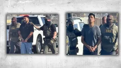 ICE deporta a dos mexicanos buscados por homicidio; ya están bajo custodia en México