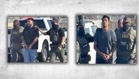 ICE deporta a dos mexicanos buscados por homicidio; ya están bajo custodia en México