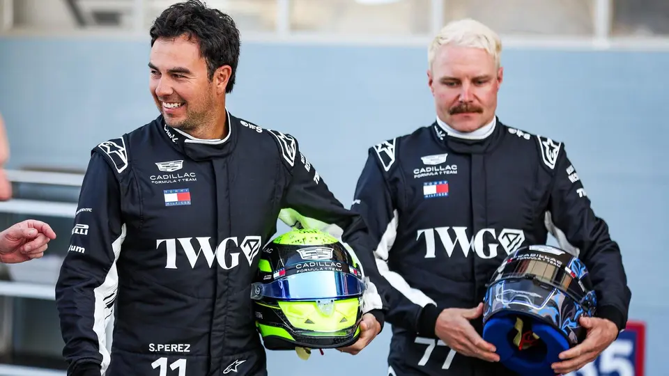 Checo Pérez con Valtteri Bottas en Cadillac | MEXSPORT