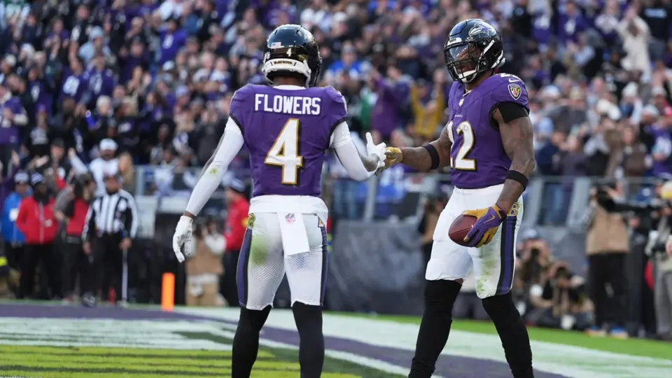 Zay Flowers, Baltimore Ravens | AP