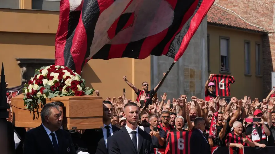 Así fue el funeral de Franco Baresi, leyenda de AC Milan | AP