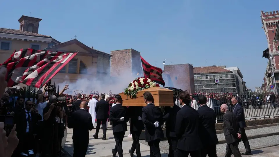Así fue el funeral de Franco Baresi, leyenda de AC Milan | AP