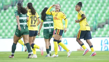 ¡Golpe de campeonas! América Femenil golea a Santos en el inicio de su torneo