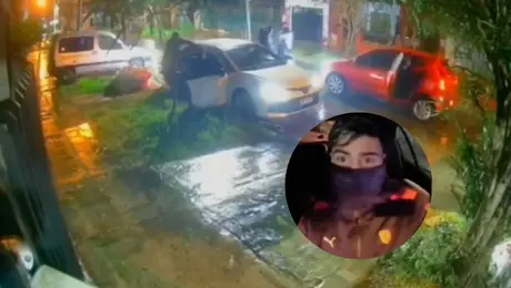 VIDEO: Intentan robar un auto, pero un inmovilizador les arruina el plan