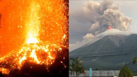 VIDEO: Erupción del Volcán de Fuego emite alerta roja y obliga a evacuar a cientos