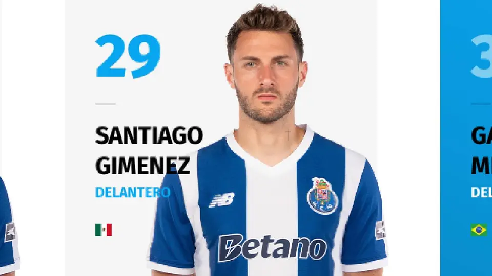 Santiago Giménez en el Porto l Captura