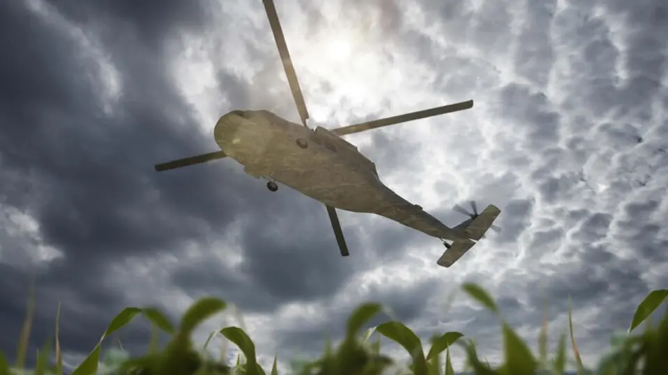 Estados Unidos ha desplegado diferentes sistemas defensivos antidrones, entre ellos tecnología láser / Magnific