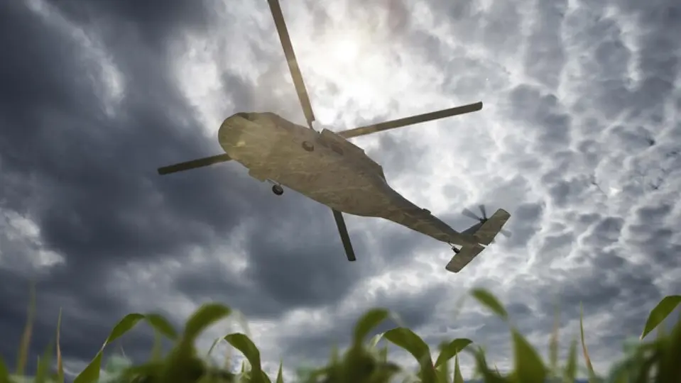 Estados Unidos ha desplegado diferentes sistemas defensivos antidrones, entre ellos tecnología láser / Magnific