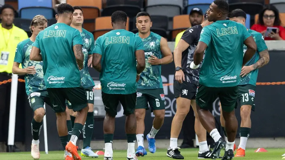 Equipo de Léon previo a duelo de Leagues Cup | MEXSPORT