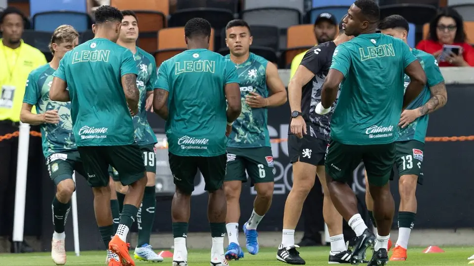 Equipo de Léon previo a duelo de Leagues Cup | MEXSPORT