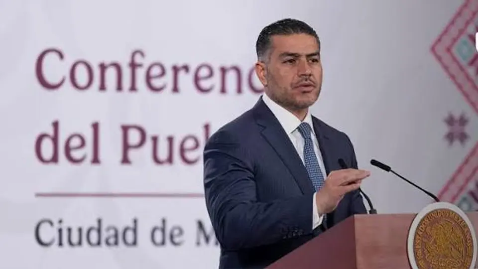Harfuch confirmó el uso de 200 kilos de explosivos./captura de pantalla