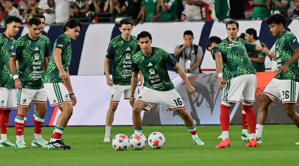 México calentando antes de enfrentar a Estados Unidos | MEXSPORT