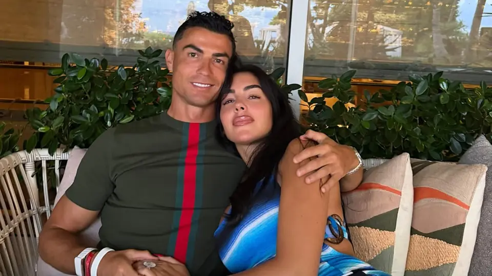 Cristiano Ronaldo y su esposa Georgina Rodríguez | INSTAGRAM: @georginagio