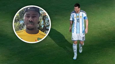 Jugador de Benín jura por su madre que se quedará con la última camiseta de Messi con Argentina