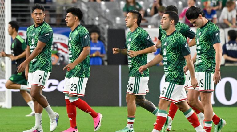 Selección Mexicana calentando previo a enfrentar a Estados Unidos | MEXSPORT
