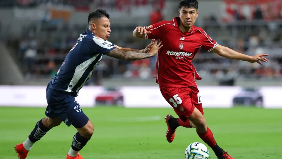 Acción en el amistoso entre Rayados y Toluca | IMAGO 7