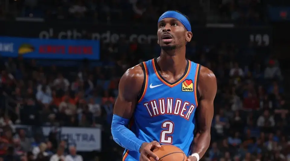 Shai Gilgeous-Alexander con el Oklahoma City Thunder | AP