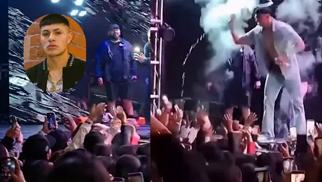 El Bogueto abandona presentación en Veracruz tras altercado con una fan