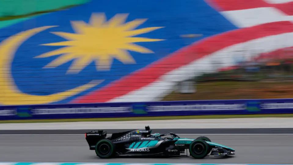 George Russell, en el Gran Premio de Bahréin 2026 | AP