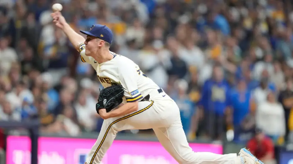 Jacob Misiorowski en el Juego 1 de la Serie Divisional | AP