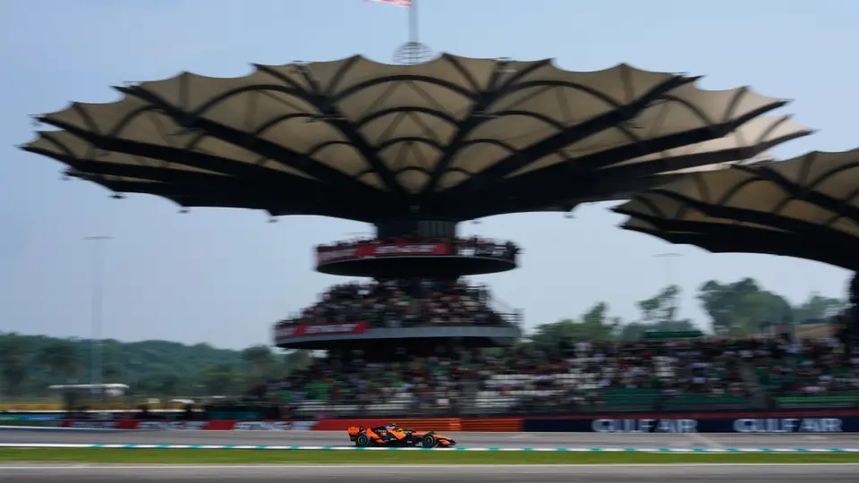 Lando Norris en el Circuito Internacional de Sepang en Malasia | AP