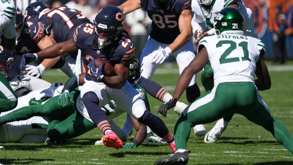 Chicago Bears vs New York Jets | AP
