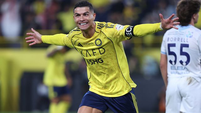 Cristiano Ronaldo festeja un gol Al-Nassr | X: @Cristiano