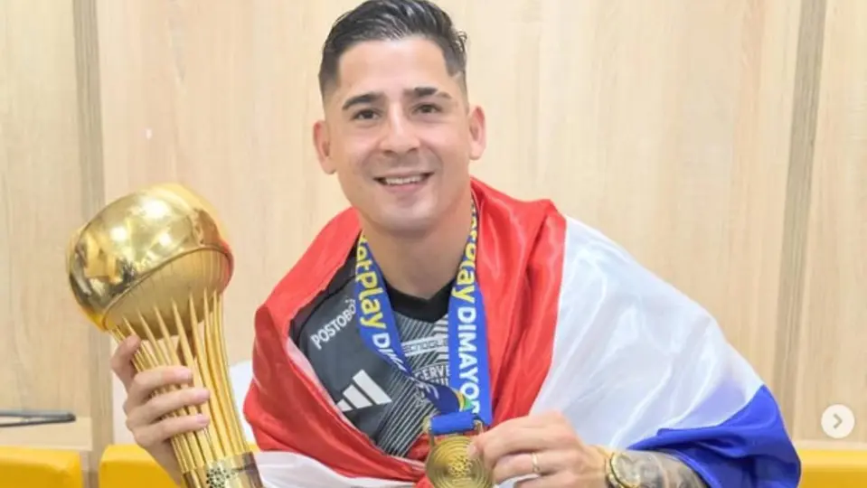Guillermo Paiva, delantero paraguayo que busca Atlas | IG @guiipaiva17