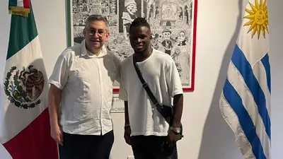 Christian Ebere: Embajada de México en Uruguay adelanta nuevo fichaje de Cruz Azul