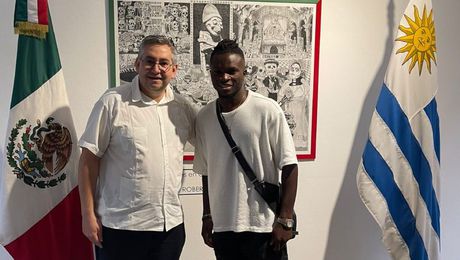 Christian Ebere: Embajada de México en Uruguay adelanta nuevo fichaje de Cruz Azul