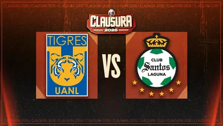 Tigres vs Santos: ¿Cuándo y dónde ver EN VIVO el partido de la Jornada 5 del Clausura 2026?