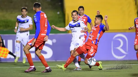Monterrey en el juego de ida de la primera ronda de la CONCACAF Champions Cup I MEXSPORT