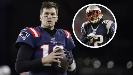 Excompañero de Tom Brady lo amenaza por su neutralidad en el Super Bowl LX: 'Le romperé el trasero'