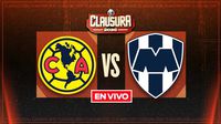 América vs Rayados EN VIVO Liga MX Clausura 2026 Jornada 5