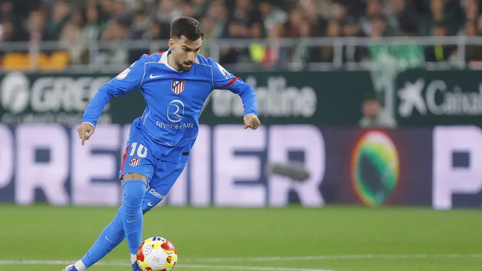 Álex Baena en los Cuartos de Final de la Cpa del Rey | X:@Atleti