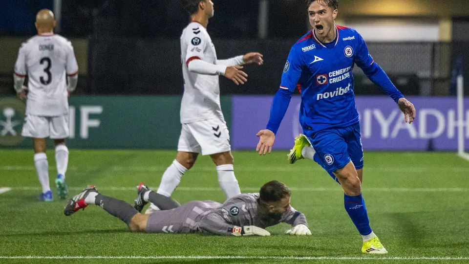 Agustín Palavecino festeja gol ante Vancouver FC I MEXSPORT