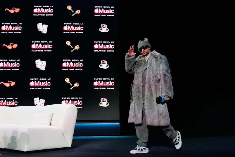 Bad Bunny habló sobre su impacto global y recordó que es el artista más escuchado del mundo, incluso en China./ AP