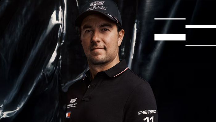 Checo Pérez con la nueva mercancía de Cadillac | Sitio Oficial Tommy Hilfiger