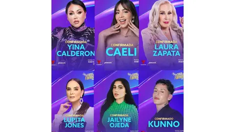 Participantes confirmados para La Casa de los Famosos 6. / RS