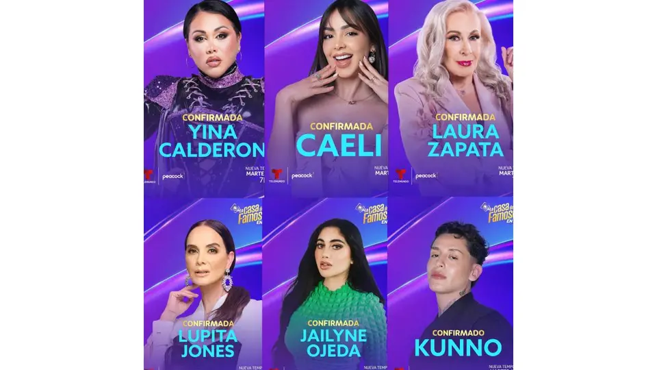 Participantes confirmados para La Casa de los Famosos 6. / RS