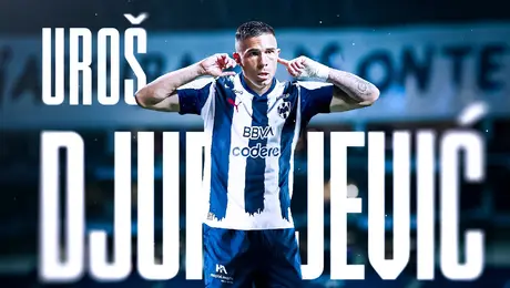 ¡Oficial! Rayados presenta a Uros Durdevic como su refuerzo para el Clausura