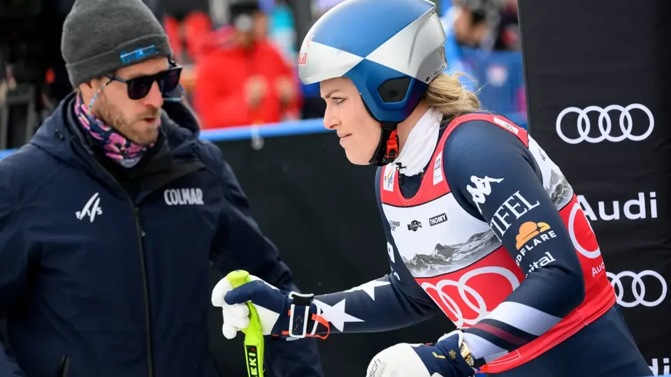 Lindsey Vonn en competencia I AP