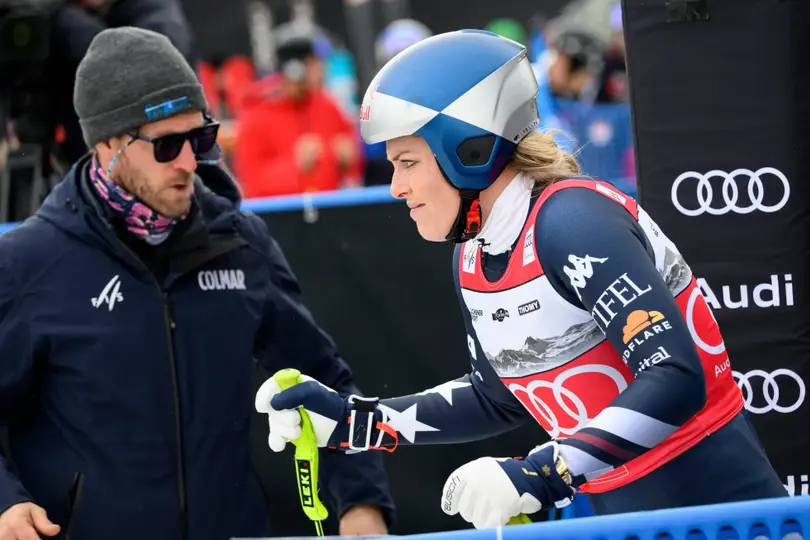 Lindsey Vonn en competencia I AP