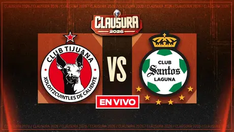 Xolos vs Santos Liga MX Jornada 10 Clausura 2026