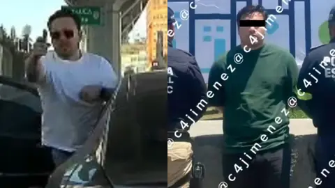 Revelan identidad del sujeto que disparó contra un auto en Santa Fe