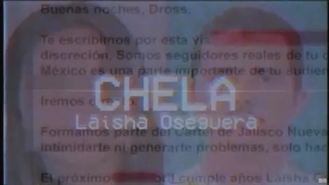 El CJNG le pidió un saludo a Dross dirigido a la hija de 'El Mencho' / Especial