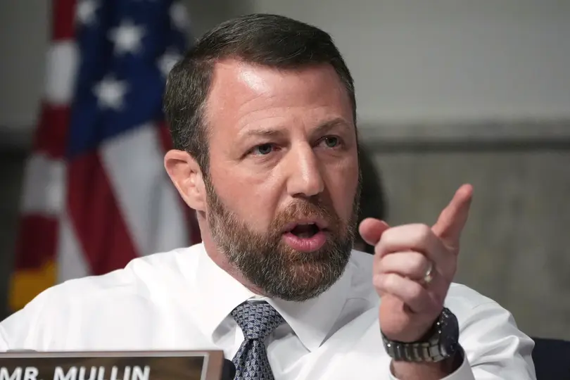 Markwayne Mullin ha sido senador por Oklahoma y anteriormente formó parte de la Cámara de Representantes./ AP