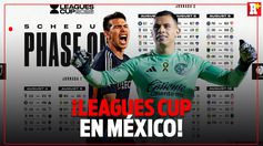 LA LEAGUES CUP se juega en MÉXICO; ¿Qué partidos y dónde?