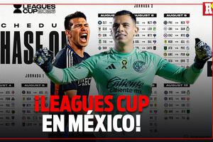 LA LEAGUES CUP se juega en MÉXICO; ¿Qué partidos y dónde?
